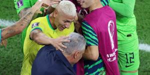 Brazil coach Tite denies claim he showed a lack of respect to South Korea by joining in Richarlison's pigeon dance... as the Tottenham star revealed Brazil's team practiced the moves the day before!