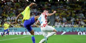 كرواتيا ضد البرازيل - تدخل عنيف من دانيلو مع يورانوفيتش بمباراة كأس العالم "فيديو"