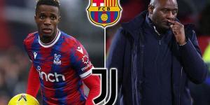Wilfried Zaha 'is eager to stay at Crystal Palace this month' despite interest from Barcelona and Juventus with his contract at Selhurst Park set to expire at the end of the season 