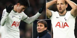 Under-fire Antonio Conte says it's 'difficult to understand' the criticism aimed at his struggling Tottenham side... as he insists they are doing 'everything they can' to turn around their poor form