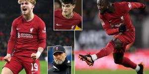 Jurgen Klopp made EIGHT changes to the Liverpool team mauled by Brighton in Wolves FA Cup win - so who should keep their place? Harvey Elliott deserves a go in the front three while Naby Keita and Stefan Bajcetic added energy and bite to maligned midfield