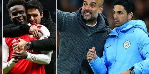 'He would be here and he would be the best': Pep Guardiola reveals Mikel Arteta could have been Manchester City's next manager but he 'didn't wait' to take the helm at the Etihad, opting to rebuild Arsenal 
