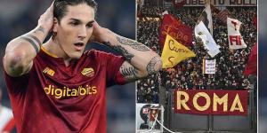 Tottenham target Nicolo Zaniolo 'was forced to call the police after being targeted by angry Roma ultras outside his house' following transfer request