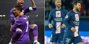Sergio Ramos weighs in on the great GOAT debate after playing with both Cristiano Ronaldo and Lionel Messi - and he picks MESSI… while speaking to PSG's in-house TV channel