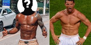 Former Bayern Munich star who played until he was 43 - and now claims to have a better physique than Cristiano Ronaldo - shows off his shredded torso to millions of followers... but can you guess who the Champions League winner is?