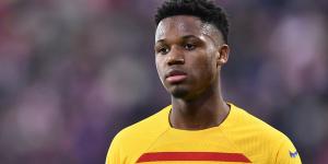 Man Utd have ‘a lot of money’ ready for Ansu Fati but Barcelona forward will need to force transfer