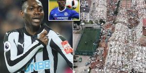 Former Newcastle winger Christian Atsu 'found alive and is recovering in hospital' after being pulled from rubble following earthquake in Turkey and Syria that has left 3,800 dead and thousands more missing