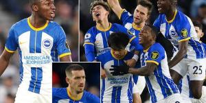Brighton's dressing room is 'sticking with' Moises Caicedo despite the midfielder BEGGING to leave for Arsenal in January, reveals captain Lewis Dunk... with Gunners falling short with £70m bid 