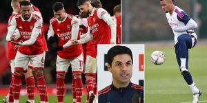 Mikel Arteta confirms that 'phenomenal' Gabriel Jesus is 'not far' from a return to the first-team... but the Brazilian will 'need to earn his place' after facing three months out with a knee injury