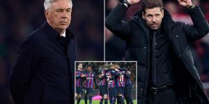 Carlo Ancelotti is suffering second season syndrome again, Diego Simeone reaches magic number 613 against hapless Sevilla and Barcelona are heading for the title... 10 THINGS WE LEARNED from LaLiga