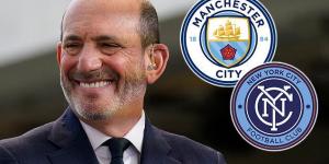 MLS commissioner Don Garber has 'great faith' in New York City FC amid allegations its sister club Man City broke financial rules over 100 TIMES... and insists whatever decision Premier League makes is 'their business' 