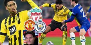 Borussia Dortmund boss Edin Terzic claims Jude Bellingham made the 'perfect step' by joining the German club rather than the Premier League, as they battle to keep the midfielder amid fresh interest from Chelsea, Man United, Liverpool and Man City