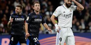 Injuries continue to torment Karim Benzema and Real Madrid