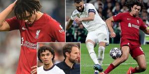 DOMINIC KING: Trent Alexander-Arnold hasn't been good enough... and he will be hurt by being named as Liverpool's weakest link. He should be left out of the England squad today for his own benefit 