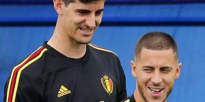 Courtois reveals the moment that ended Hazard for good