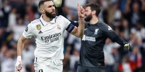 Real Madrid 1-0 Liverpool (6-2): Benzema's goal eases Los Blancos through