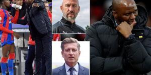 Patrick Vieira felt he wasn't backed by Crystal Palace but a relaxed nature and getting rid of Shaun Derry have proven costly… he was off the grid after losing at Brighton, but couldn't avoid the sack