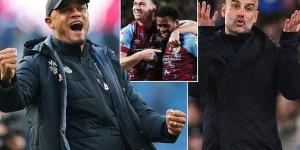 MARTIN KEOWN TALKS TACTICS: Vincent Kompany's brilliant Burnley CAN beat his old club and favourites Man City at their own game in mouthwatering FA Cup clash... their inverted full-backs can be the difference maker