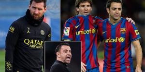 Lionel Messi embroiled in a 'training ground disagreement with Christophe Galtier' as Argentine's PSG future remains unclear... but cash-strapped Barcelona 'will struggle to finance a deal' to bring superstar back to Spain 