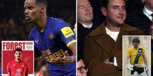 THE NOTEBOOK: £60m Alexander Isak is beginning to pay Newcastle back, Eddie Howe's men have now hit the woodwork 16 times this season... and Gary Neville's batting impresses England bowler Stuart Broad