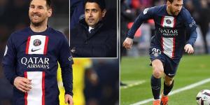 PSG chiefs are 'torn over whether to activate Lionel Messi's year-long contract extension' - which requires sign off from BOTH parties - before his current deal expires this summer... with fans divided over the World Cup winner