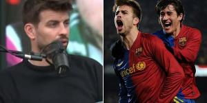 Gerard Pique LEAKS details of ex-Barcelona wonderkid Bojan's retirement, with a ceremony planned at the Nou Camp on Thursday, as he makes gaffe about former team-mate during Twitch stream 