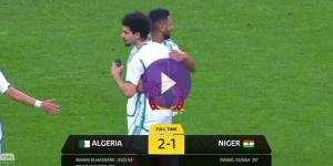 الجزائر تتخطّى النيجر بصعوبة