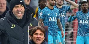 Entertain the fans again, shore up a leaky backline and galvanise a divided squad: Cristian Stellini's HUGE in-tray at Spurs as he looks to pick up the pieces after taking over from Antonio Conte