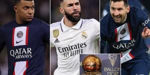 Lionel Messi, Karim Benzema and Kylian Mbappe are all in line to be nominated for the 2023 Ballon d'Or... but when is the ceremony? Who won it last year? And how does it differ from FIFA's Best Awards?