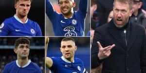 Graham Potter admits Chelsea may be forced into selling high-profile players this summer with rivals clubs circling for Mason Mount and Mateo Kovacic with Financial Fair Play concerns abound in west London