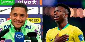 Endrick and Vitor Roque will not come to Spain with Brazil
