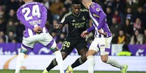 Real Madrid vs Real Valladolid: Predicted line-ups, kick off time, how and where to watch on TV and online