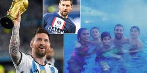 Lionel Messi earns £1MILLION A WEEK at PSG, and was the highest-paid athlete last year... but what is the World Cup winner's net worth? And what are his career earnings?