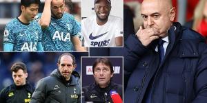 MATT BARLOW: This car crash is Daniel Levy's fault. Tottenham hit the heights in 2017... but since then it's been managerial mistakes, millions squandered on overrated players, and a chairman who swallowed his own hype