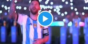 احتفالات منتخب الأرجنتين بالتتويج بكأس العالم في مباراة ودية ضد بنما