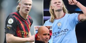 Erling Haaland will be even better next season! Prolific striker 'can improve a lot', insists Pep Guardiola... and Man City boss says the 22-year-old has the same hunger to succeed as Lionel Messi