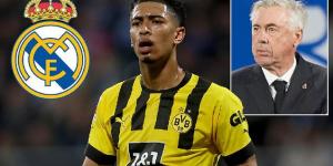 Real Madrid are closing in on agreeing sensational deal for Jude Bellingham... with the Spanish giants beating off competition from Man City for the Dortmund and England star
