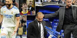 Why the Bernabeu holds no fear for Pep Guardiola: Lionel Messi magic for Barcelona left Jose Mourinho enraged in 2011, while Kevin De Bruyne inspired Man City to 2020 win in Real's fortress... but last year's collapse won't be far from his thoughts   