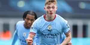 Leeds United target Manchester City prospect Kian Breckin after the 19-year-old's impressive displays for the U21s this season... but Newcastle are also keeping an eye on the midfielder