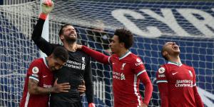 Alisson relives West Brom heroics as Liverpool eye another top-four miracle but goalkeeper jokes: ‘Hopefully we won’t need it again’