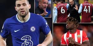 TRANSFER CONFIDENTIAL: Man City eye up Mateo Kovacic - with FOUR Chelsea stars prime candidates to leave - while Everton are keen on a speedy Almeria striker and Aston Villa plot an overhaul