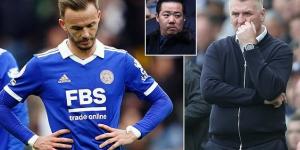 Leicester CANCEL their player of the season award, prepare 50% pay-cuts for stars and start scouting Championship transfer targets in preparation for dreaded relegation