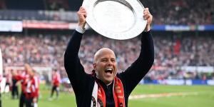 'I think he's ready': Michel Vorm backs Arne Slot as a 'good fit' to take over as the next permanent Tottenham manager, commending the Feyenoord boss for the 'amazing job' he has done winning the Eredivisie title this season