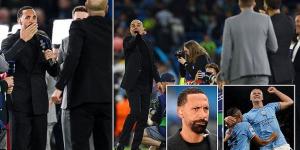 'He said 'believe me, we'll beat them again"': Rio Ferdinand reveals text Pep Guardiola sent him hours before Manchester City's thrashing of Real Madrid in the Champions League