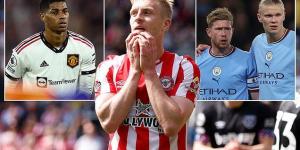 Brentford captain Ben Mee reveals his PFA Team of the Year with four of Man City's title winners present and three of Mikel Arteta's Arsenal squad... but there's no room for Marcus Rashford and one VERY surprising inclusion at centre back