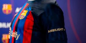 Barca will wear Ambilight TV on shirt as new sleeve sponsor
