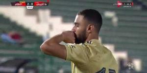 هدف الأهلي الثاني أمام طلائع الجيش - عمرو السولية (الدوري المصري)