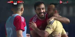 هدف الأهلي الأول ضد طلائع الجيش - أفشة (الدوري المصري)