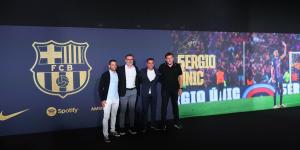 Some very well known guests at Sergio Busquets' goodbye