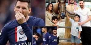 Unsanctioned Saudi Arabian trips, less pitch time than Barcelona, disappointing Champions League form... the eight reasons why Lionel Messi's time at PSG went wrong